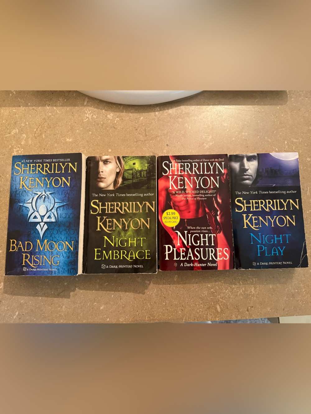 Sherrilyn Kenyon Paperback Book Lot of 4